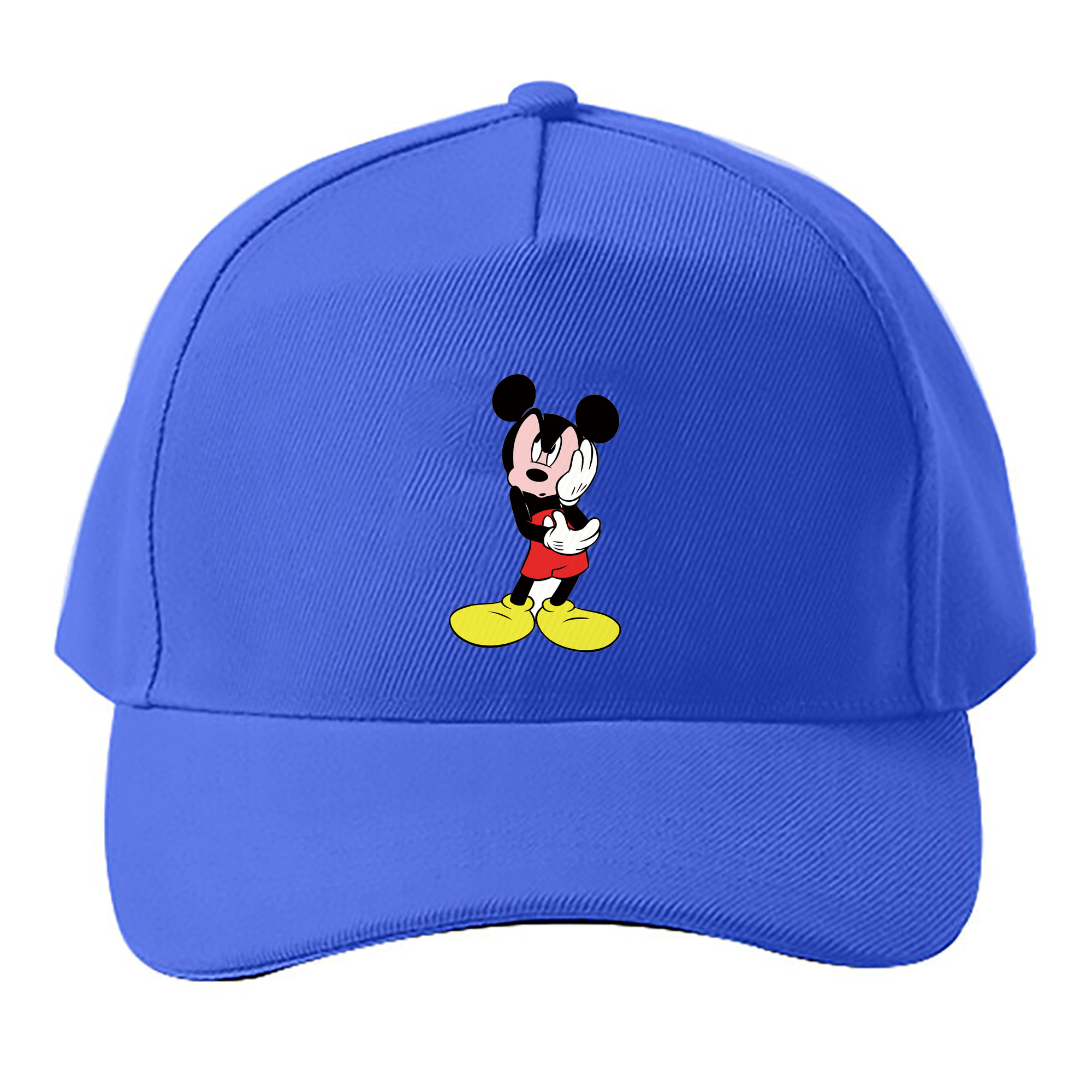 （画像用） ミッキーマウス Mickey Mouse ベースボールキャップ 綿100％ 男女兼用 帽子 スポーツ